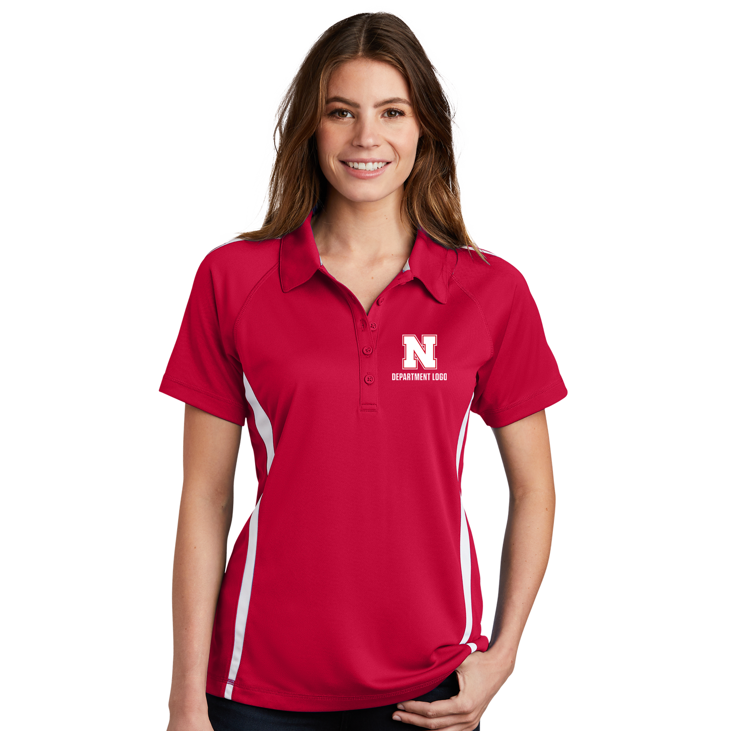 Sport-Tek Ladies Colorblock Polo