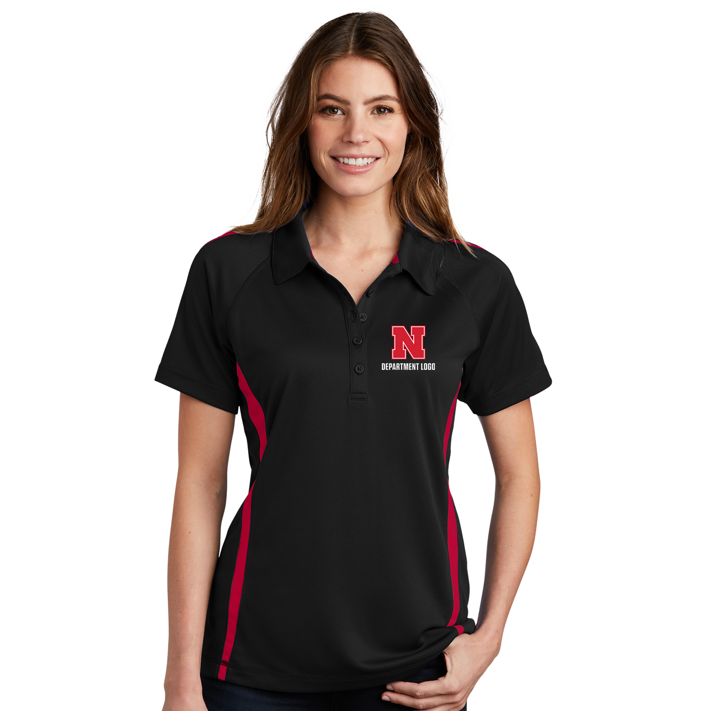 Sport-Tek Ladies Colorblock Polo