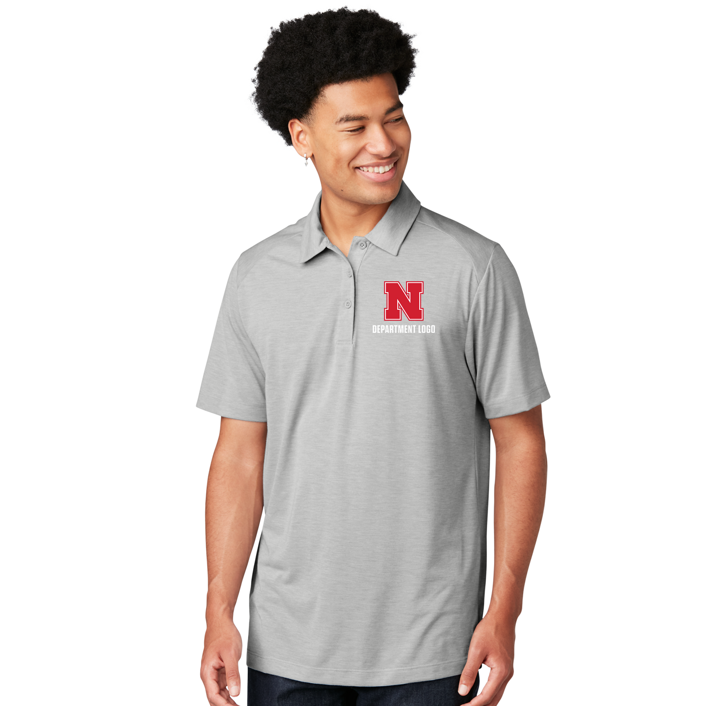 Sport-Tek Tri-Blend Wicking Polo